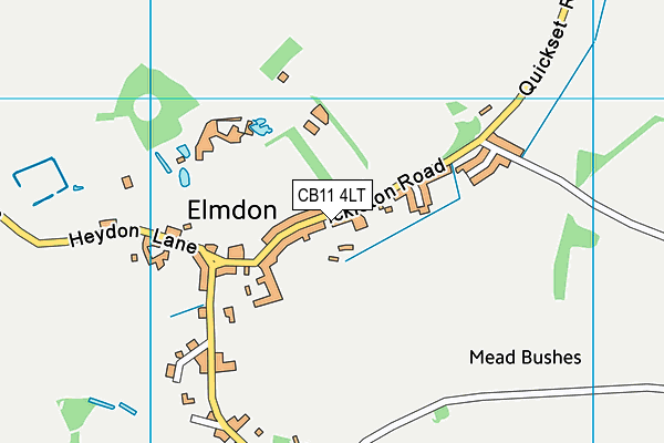 Map of HOOTON COMMON FARM LIMITED at district scale