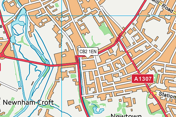 St Alban's Catholic Primary School map (CB2 1EN) - OS VectorMap District (Ordnance Survey)