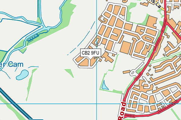 CB2 9FU map - OS VectorMap District (Ordnance Survey)