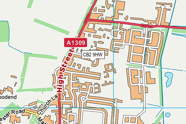 Map of MID ANGLIA MEDIA LIMITED at district scale