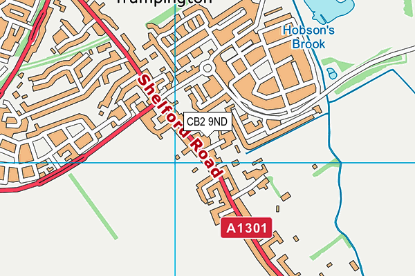 CB2 9ND map - OS VectorMap District (Ordnance Survey)