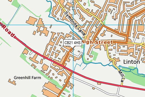 Map of HOLTTUMS YARD LIMITED at district scale