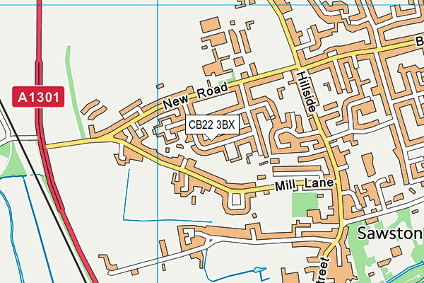 Map of CAMBRIDGE HEALTHCARE SOLUTIONS LTD at district scale