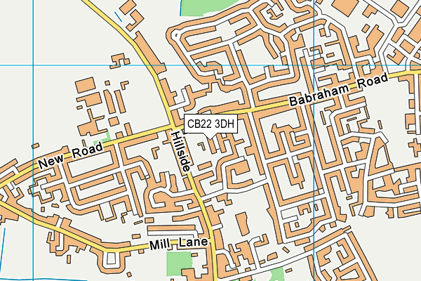 Map of SENSORY CAMBRIDGE LTD at district scale