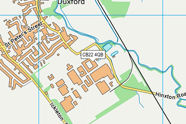 Hexcel Holdings (Uk) Ltd (Closed) map (CB22 4QB) - OS VectorMap District (Ordnance Survey)