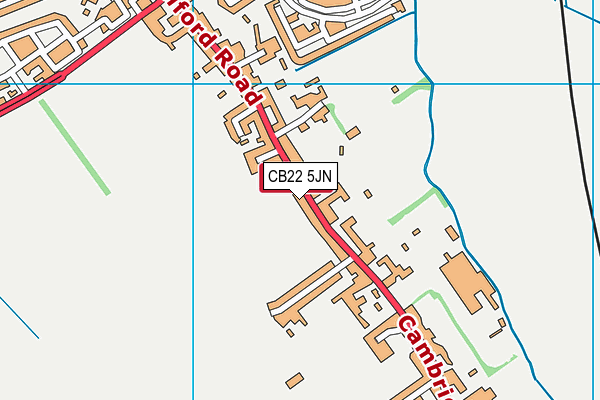 Map of CLAIRE JACKMAN LIMITED at district scale