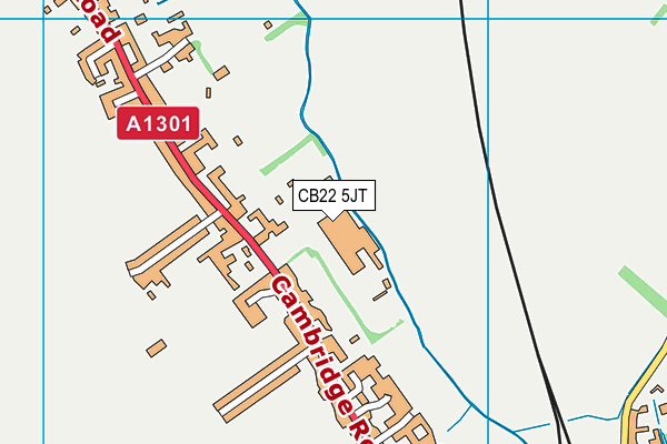 Map of THE CAMBRIDGE CONSERVATORY CENTRE LTD at district scale