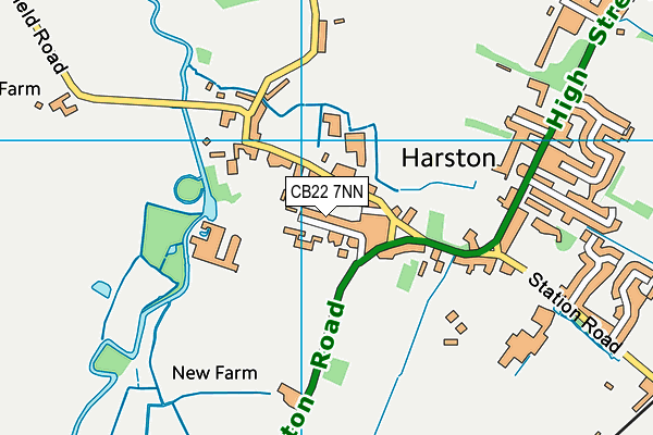 Map of BYRON BROS LTD at district scale