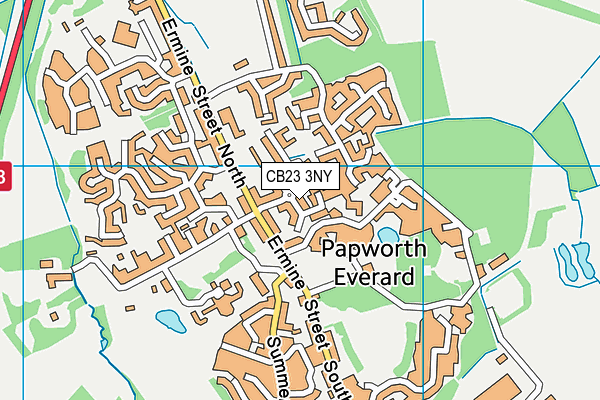 Map of PAULS OF PAPWORTH PRIVATE HIRE LTD at district scale