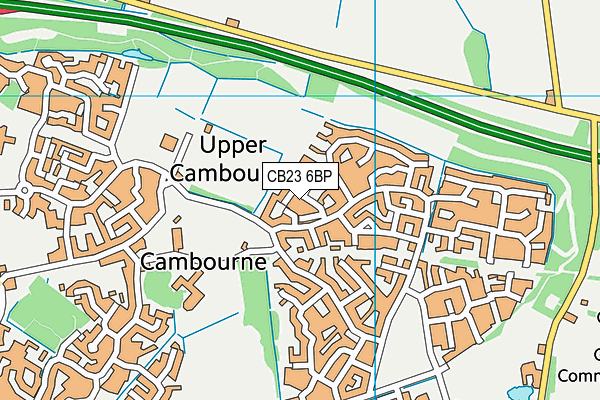 CB23 6BP map - OS VectorMap District (Ordnance Survey)