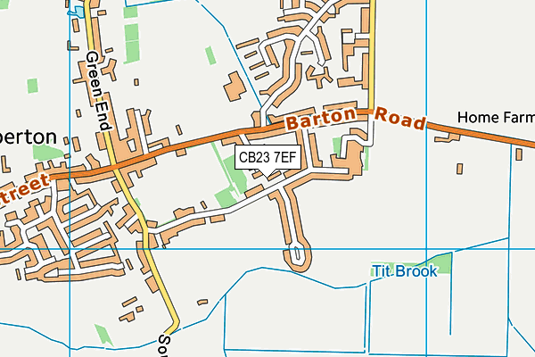 Map of DEVELORY HOMES SOUTH CAMB LTD at district scale