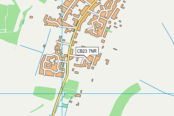 CB23 7NR map - OS VectorMap District (Ordnance Survey)