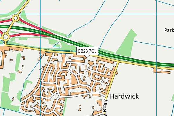 Map of ASH CROFT VETERINARY PRACTICE LLP at district scale