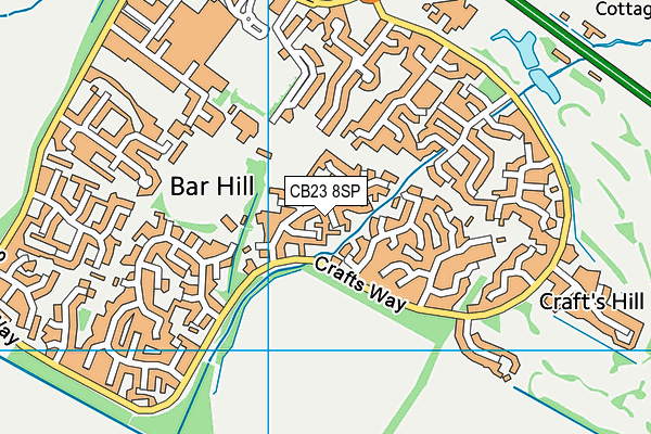 Map of LAVACA PROPERTIES LTD at district scale