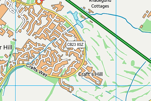 Map of CAMBRIDGE EDUCATION CENTRE LTD at district scale