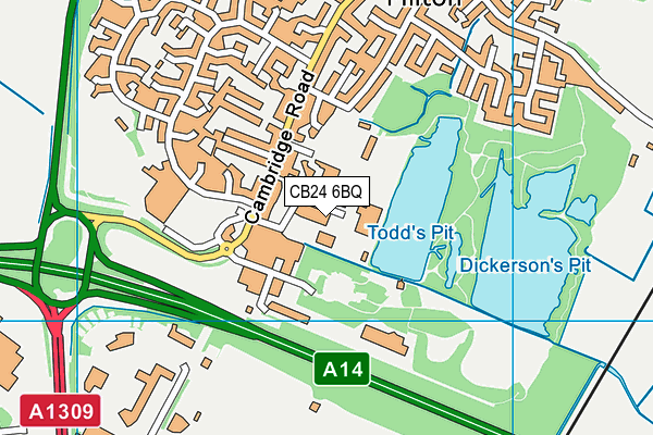 Map of ELIZA NELLIE LTD at district scale