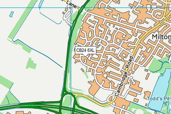 Map of BLOCKS 5 AND 6 RAVENSWORTH GARDENS LIMITED at district scale
