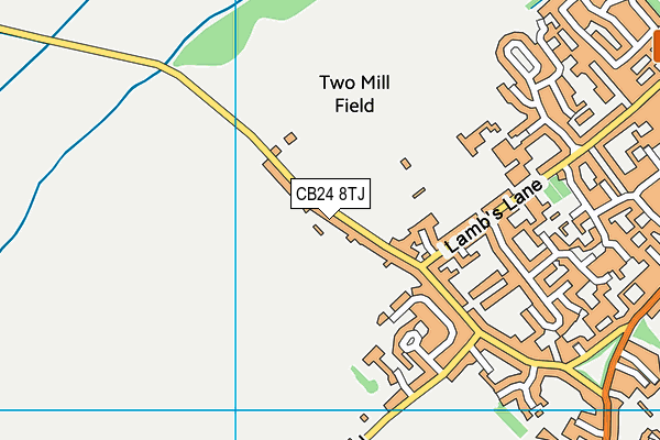 Map of BECKY HICKS LIMITED at district scale