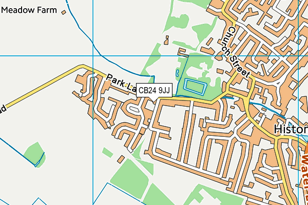 Map of CAMBRIDGESHIRE CREATIVE DEVELOPMENTS LTD at district scale