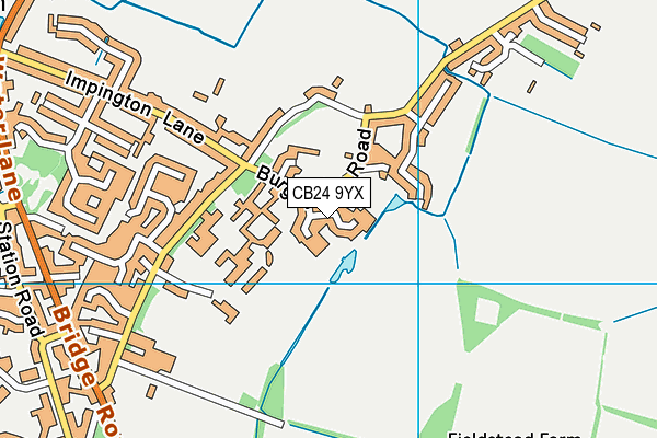 Map of CAM OSTEOPATHY LTD at district scale