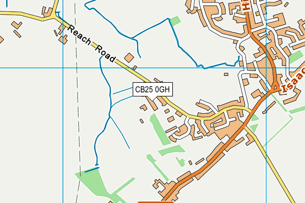 Map of MARK CROSS LIMITED at district scale