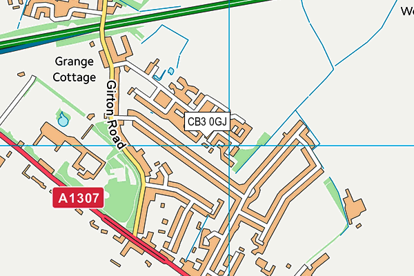 Map of CAMBRIDGE TESLA TRANSFERS LTD at district scale