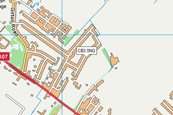 Map of CAMCOOL RESEARCH LIMITED at district scale