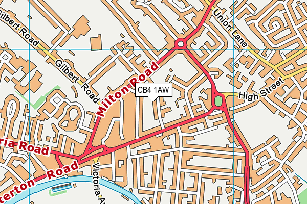 Map of CAMBRIDGE CLOCKS LTD at district scale