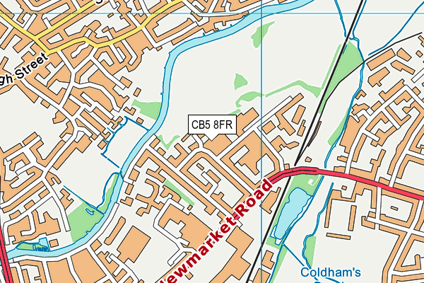 CB5 8FR map - OS VectorMap District (Ordnance Survey)