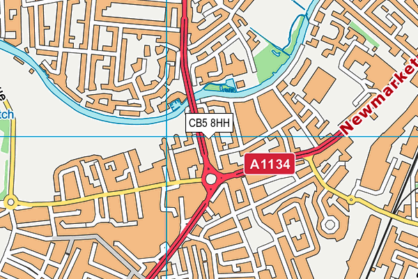 CB5 8HH map - OS VectorMap District (Ordnance Survey)