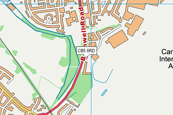 CB5 8RD map - OS VectorMap District (Ordnance Survey)