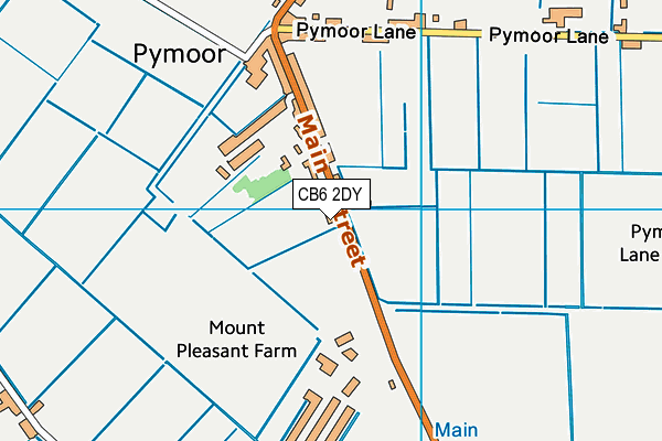 Map of GROVE FARM ELLINGTON LTD at district scale