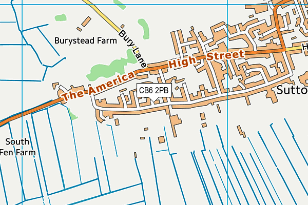 Map of TURVILL ELECTRICAL LIMITED at district scale