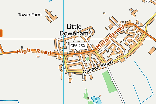 Map of COSTCUTTER LITTLE DOWNHAM LTD at district scale