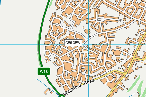 Ely St John's Community Primary School map (CB6 3BW) - OS VectorMap District (Ordnance Survey)