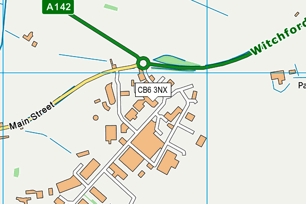 Map of CAMBRIDGE COMMODITIES LIMITED at district scale