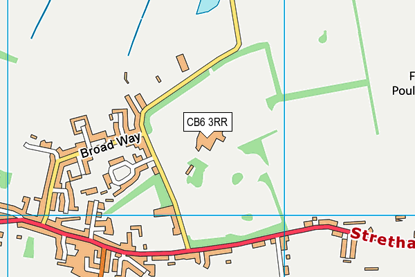 The Harbour School map (CB6 3RR) - OS VectorMap District (Ordnance Survey)