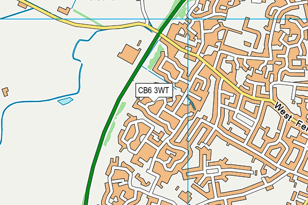 Map of CAMBRIDGE ARCHITECTURAL DESIGN LIMITED at district scale