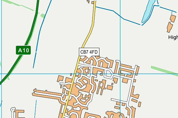 Map of CAGE TRANS LTD at district scale