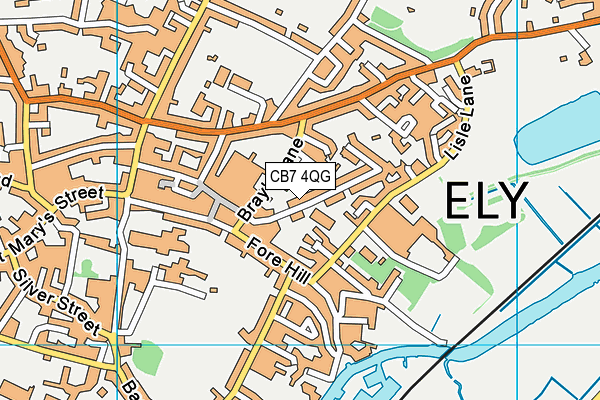 Map of ELYVINE LIMITED at district scale