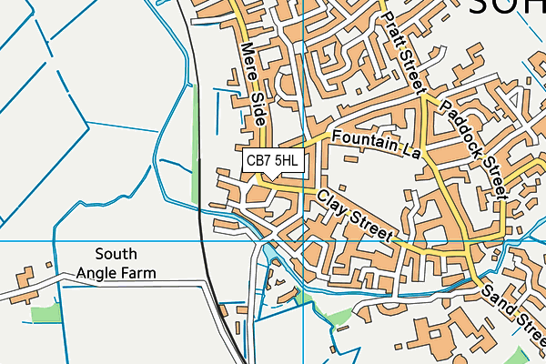 Map of FORDHAM FINANCIAL SERVICES LTD at district scale