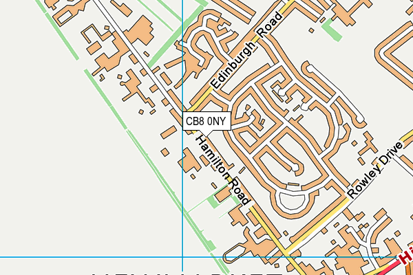 Map of SALLY BUDD LIMITED at district scale