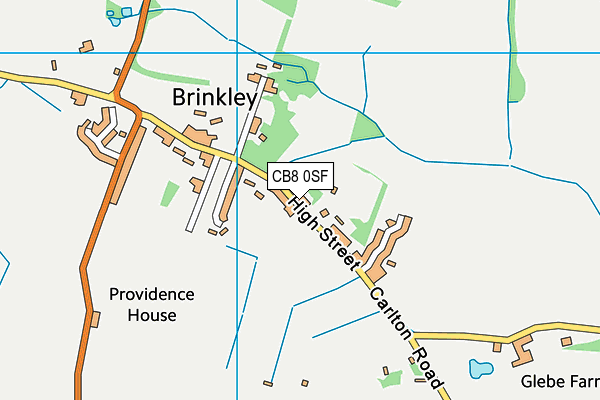 Map of J P COMPTON HORSEBOX SERVICES LTD at district scale