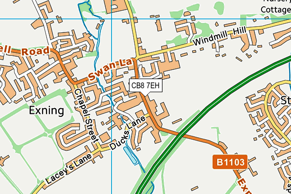 Map of WEST'S GARAGE (BEDFORD) LIMITED at district scale
