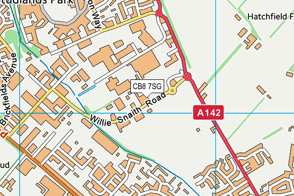 Map of ANGLIA BUSINESS CLUB LTD at district scale