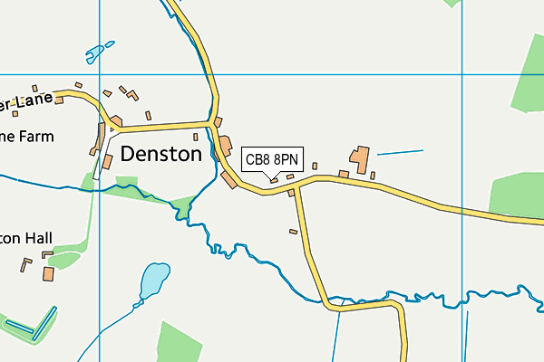 CB8 8PN map - OS VectorMap District (Ordnance Survey)