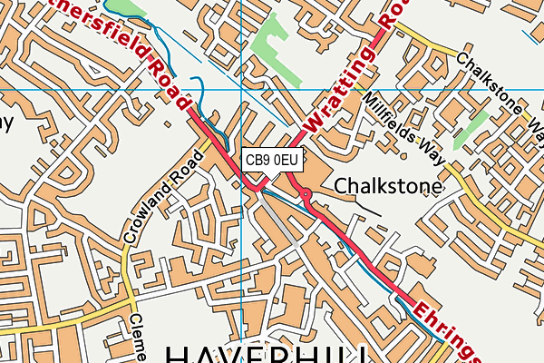 Map of THE MORTGAGE CENTRE (HAVERHILL) LIMITED at district scale