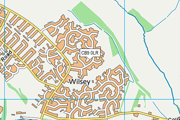 CB9 0LR map - OS VectorMap District (Ordnance Survey)