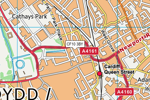 Map of PARC HODDNANT LIMITED at district scale