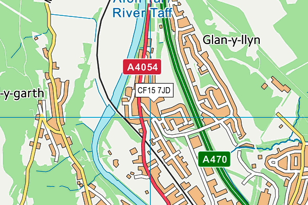 Map of K&A FLEET SERVICES LTD at district scale